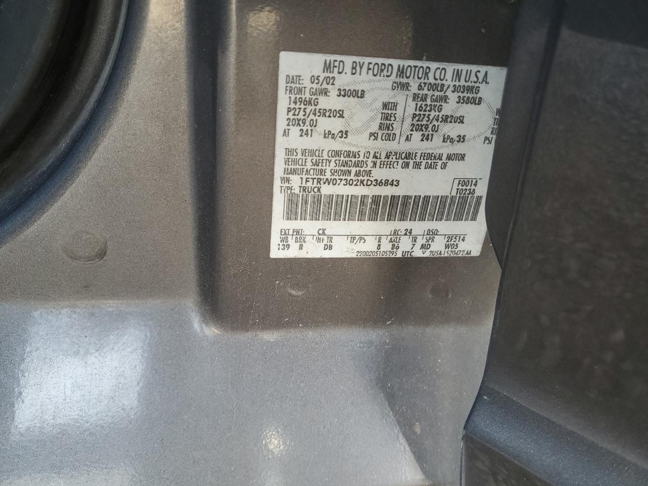 2002 Ford F-150 - Image 12