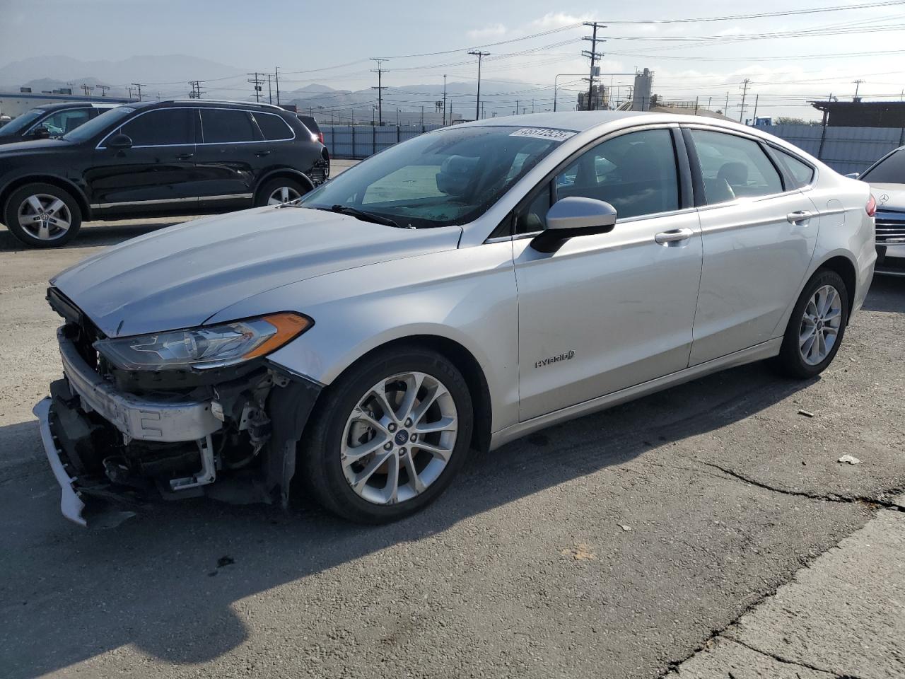 2019 Ford Fusion Se продається в Sun Valley, CA - Front End