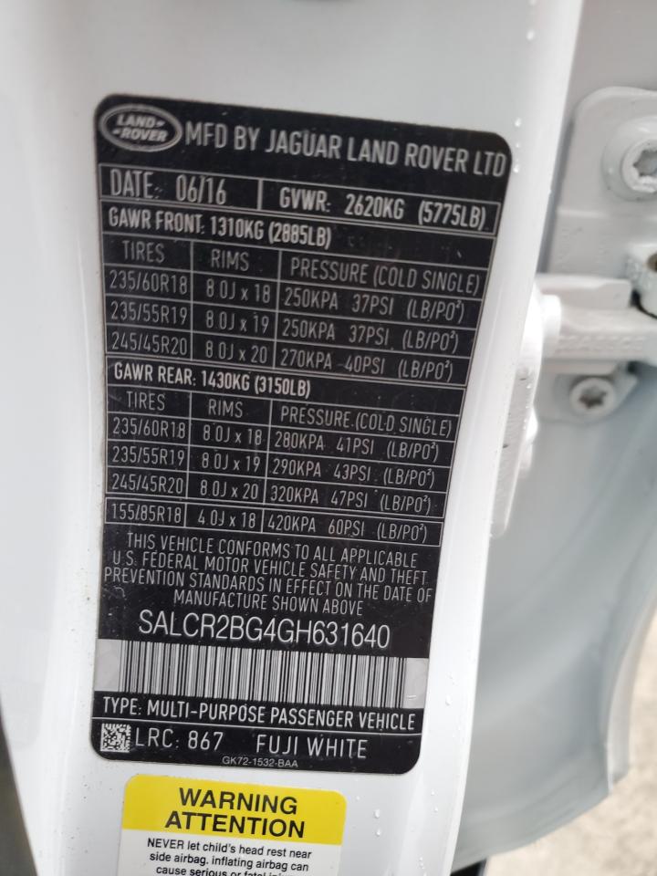 2016 Land Rover Discovery - Image 13