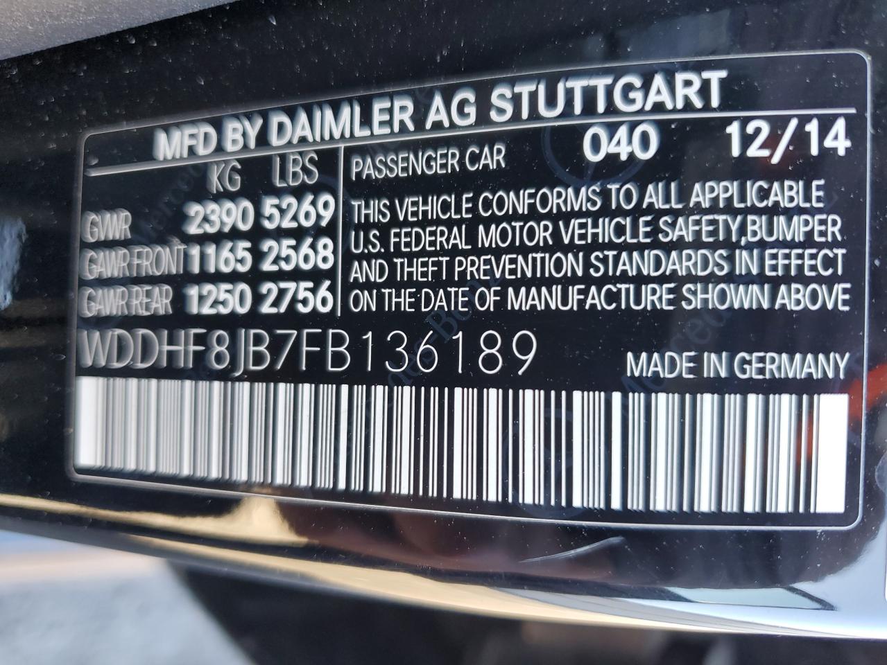 2015 Mercedes-Benz E-klasse - Image 12