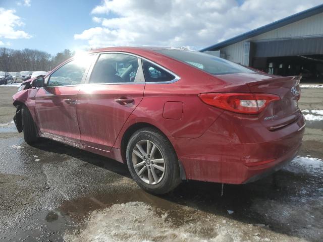 HYUNDAI SONATA 2015 Czerwony