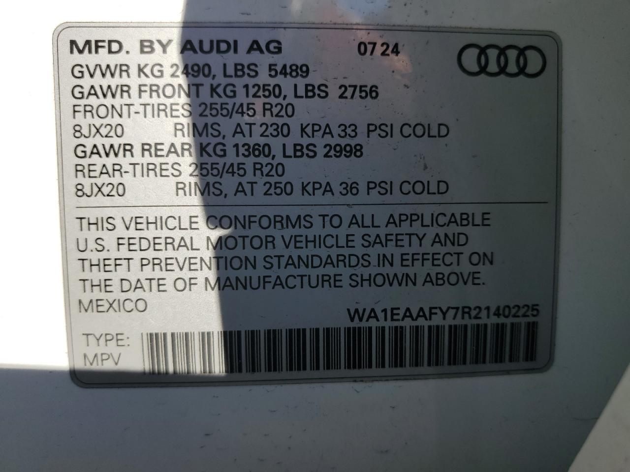2024 Audi Q5 - Image 13