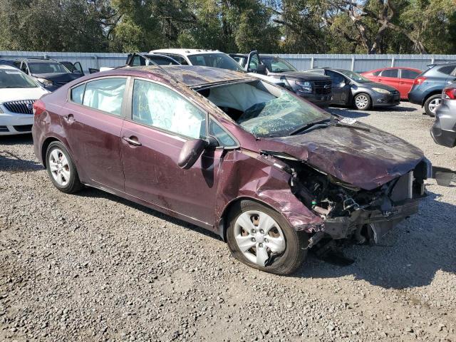 KIA FORTE 2017 Burgundy