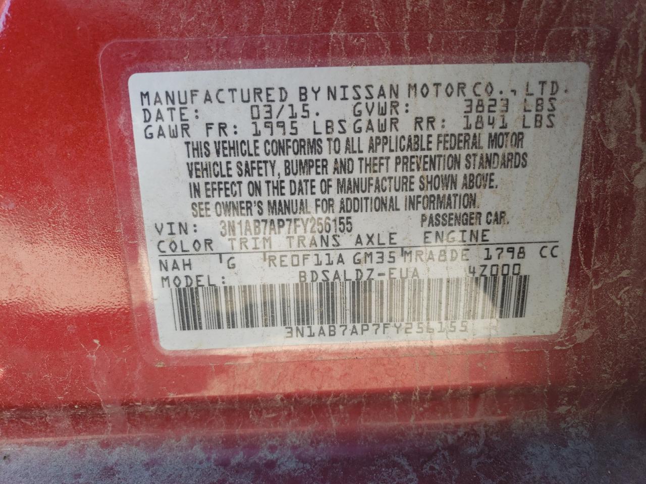 2015 Nissan Sentra - Image 14