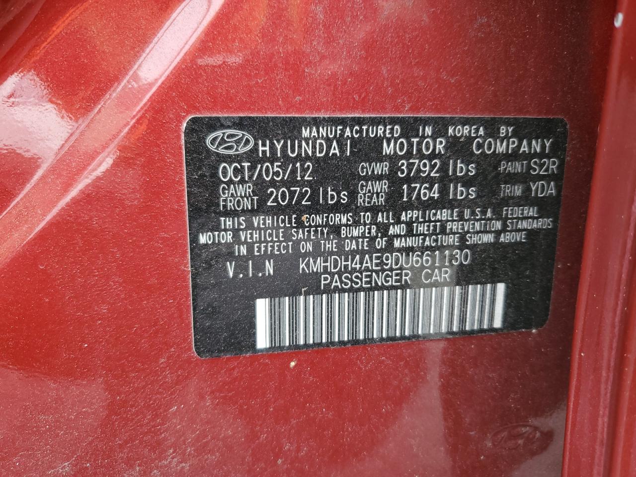2013 Hyundai Elantra - Image 12