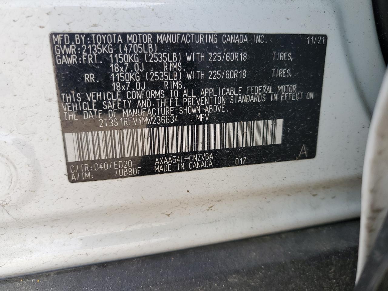 2021 Toyota RAV 4 - Image 15