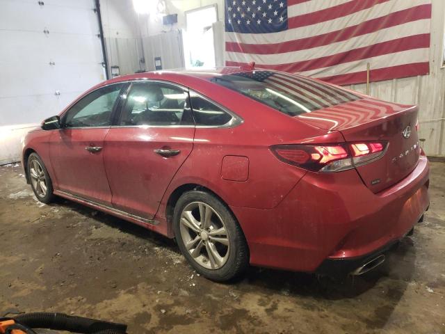  HYUNDAI SONATA 2018 Красный