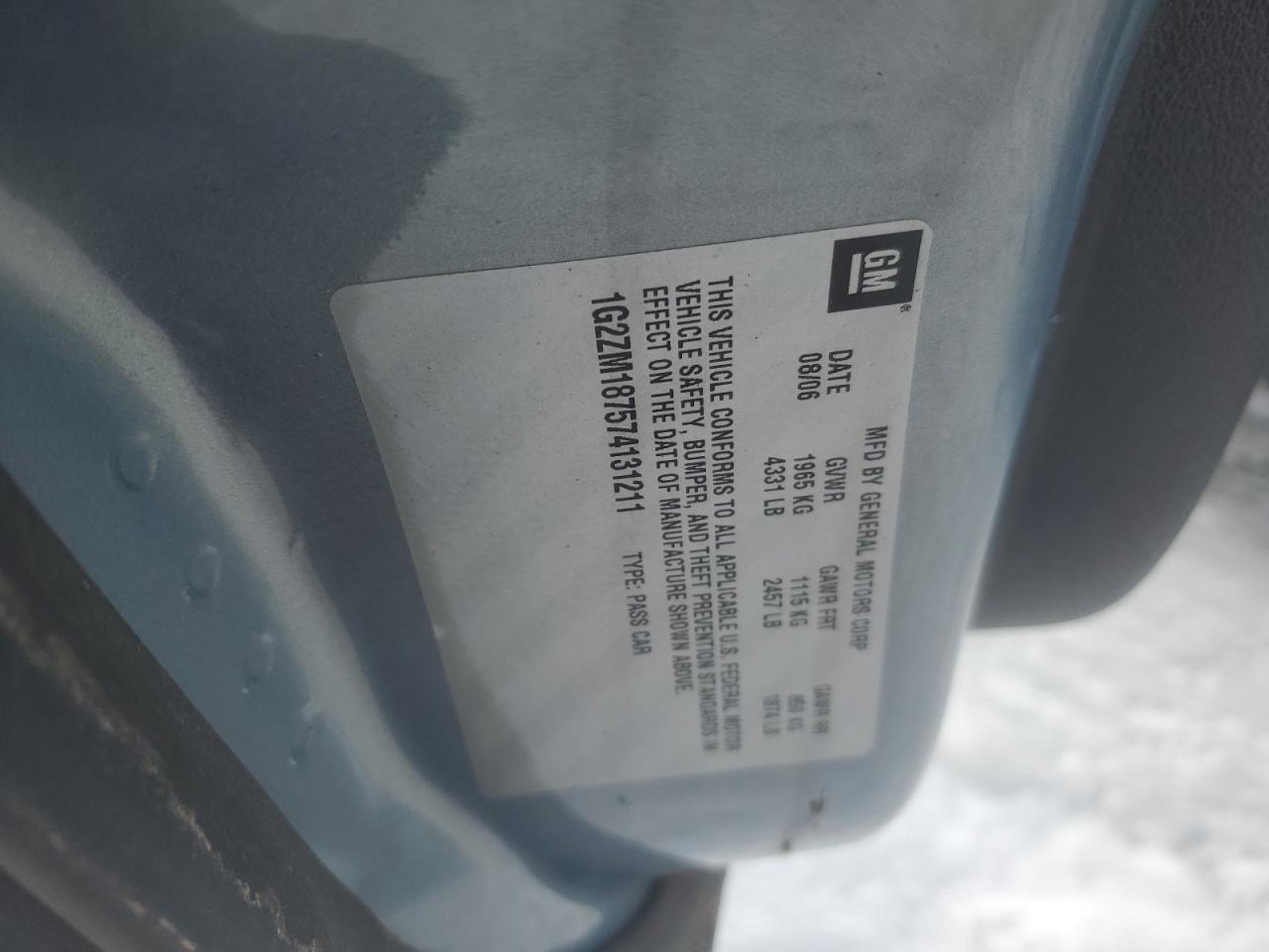2007 Pontiac G6 - Image 14