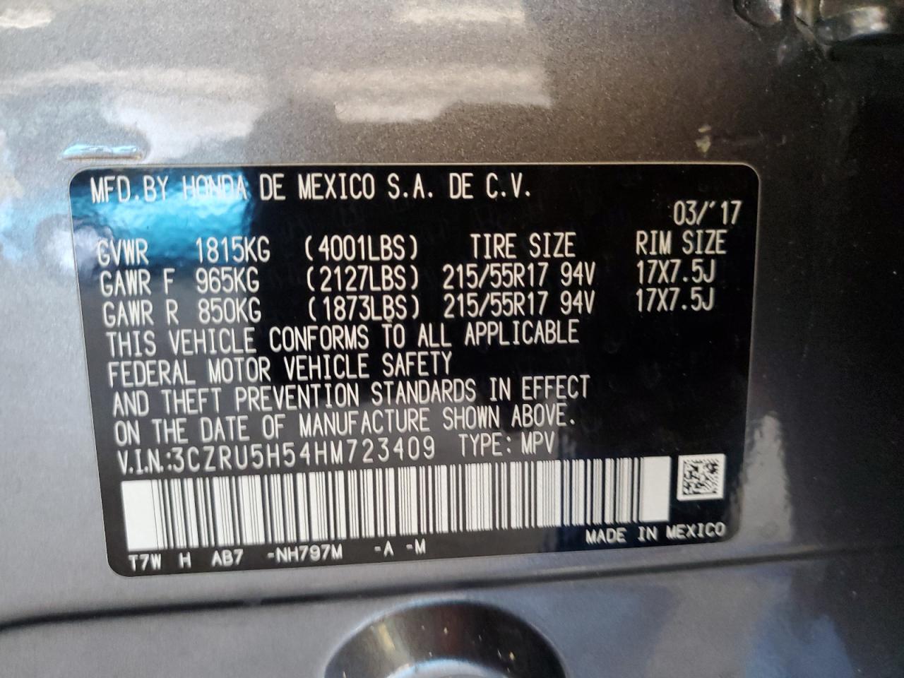 2017 Honda HR-V - Image 13