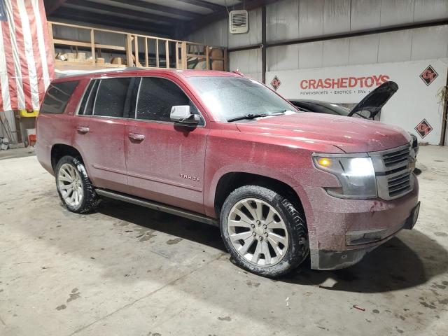  CHEVROLET TAHOE 2015 Czerwony