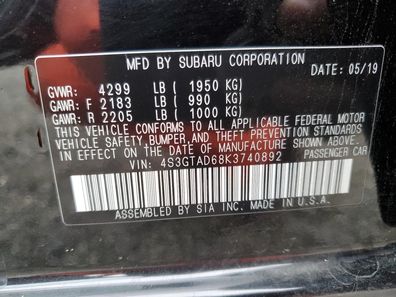 2019 Subaru Impreza - Image 14