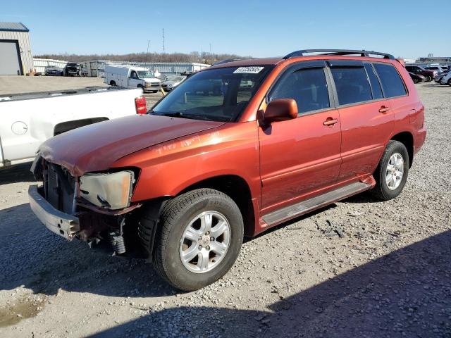 2003 Toyota Highlander Limited продається в Earlington, KY - Front End