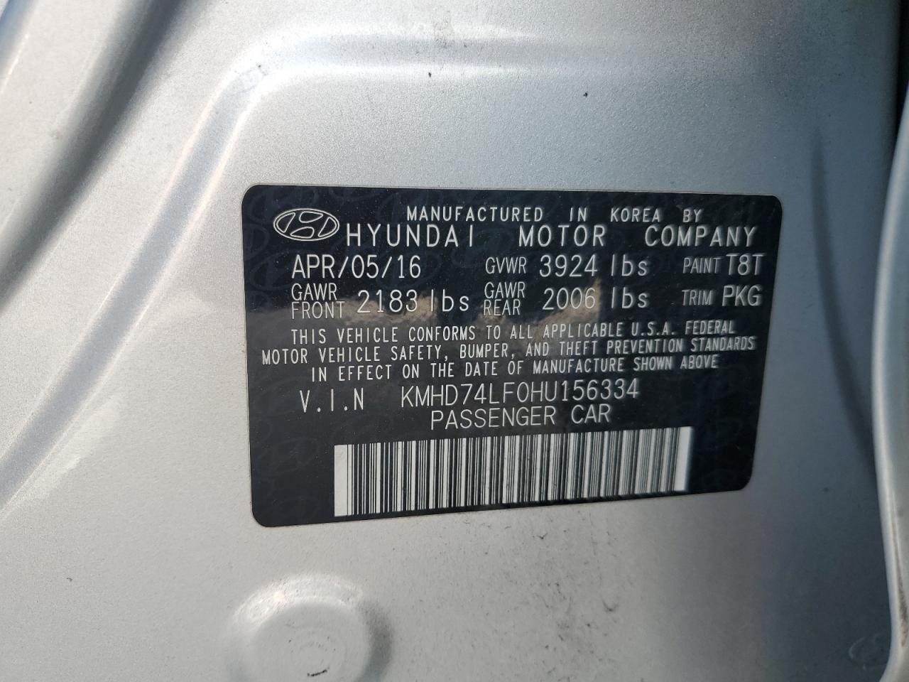 2017 Hyundai Elantra - Image 13