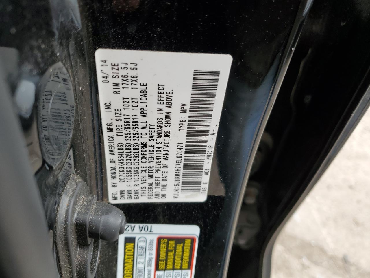 2014 Honda CR-V - Image 13