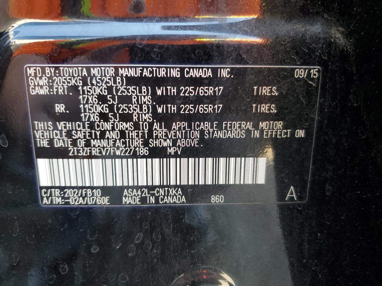 2015 Toyota RAV 4 - Image 15