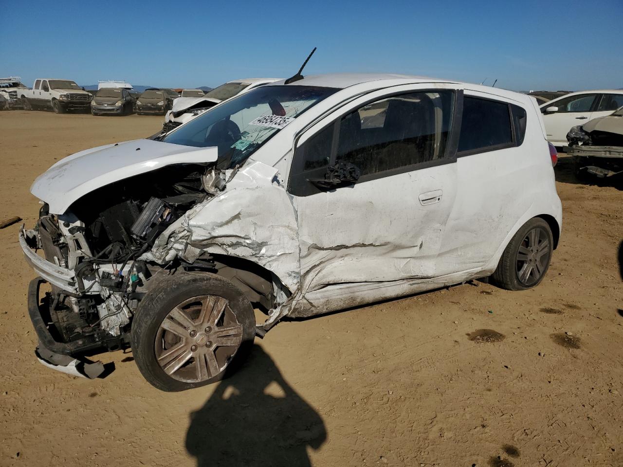 2014 Chevrolet Spark Ls продається в American Canyon, CA - All Over