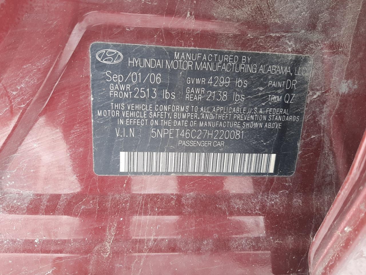 2007 Hyundai Sonata - Image 12