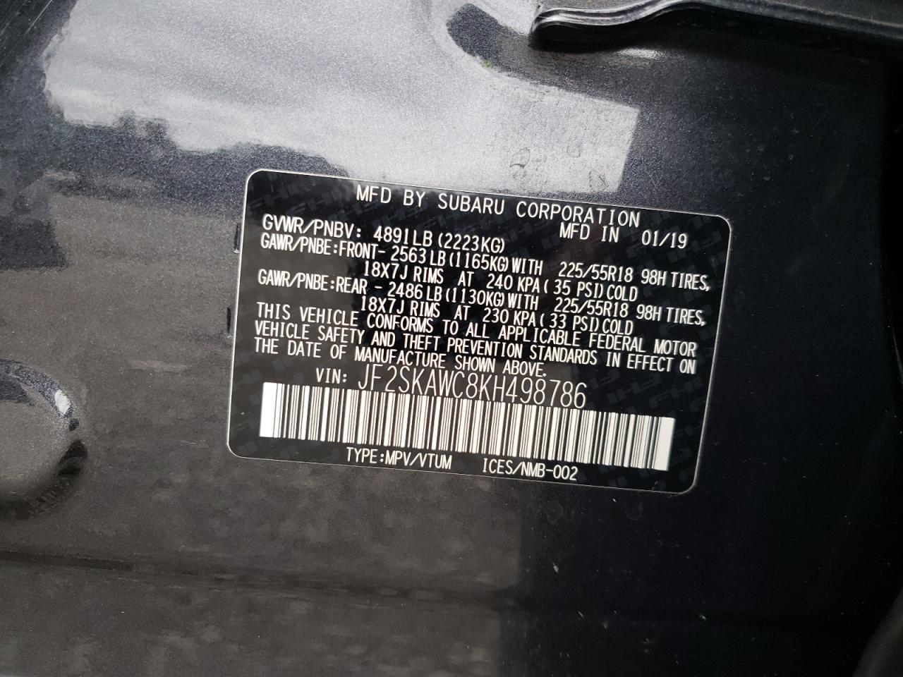 2019 Subaru Forester - Image 13