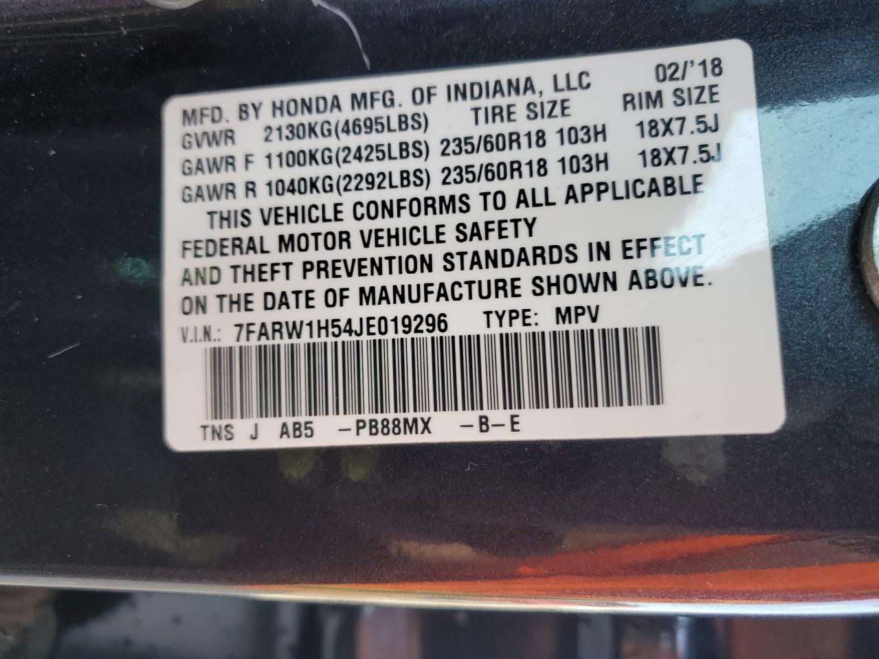 2018 Honda CR-V - Image 13