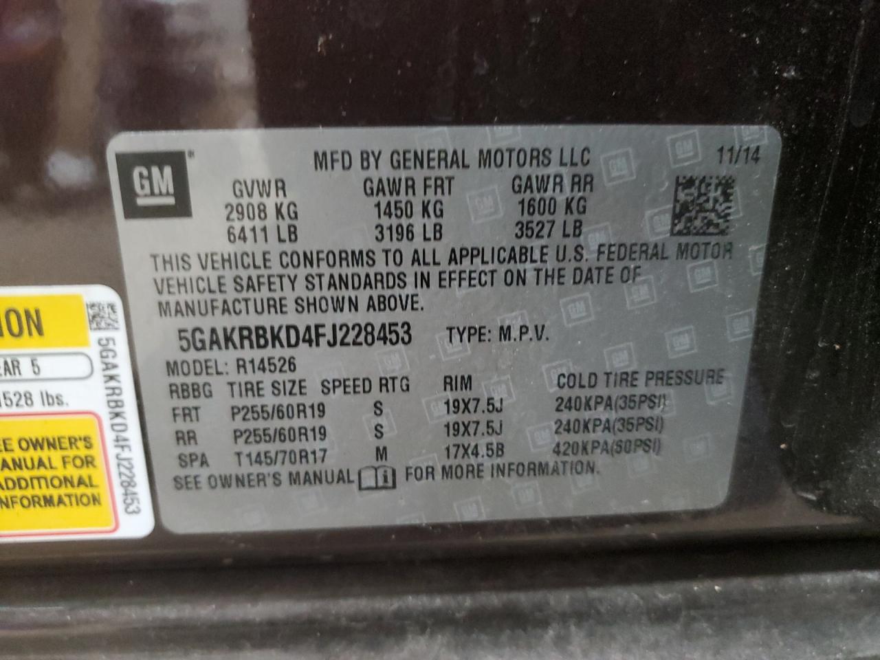 2015 Buick Enclave - Image 14
