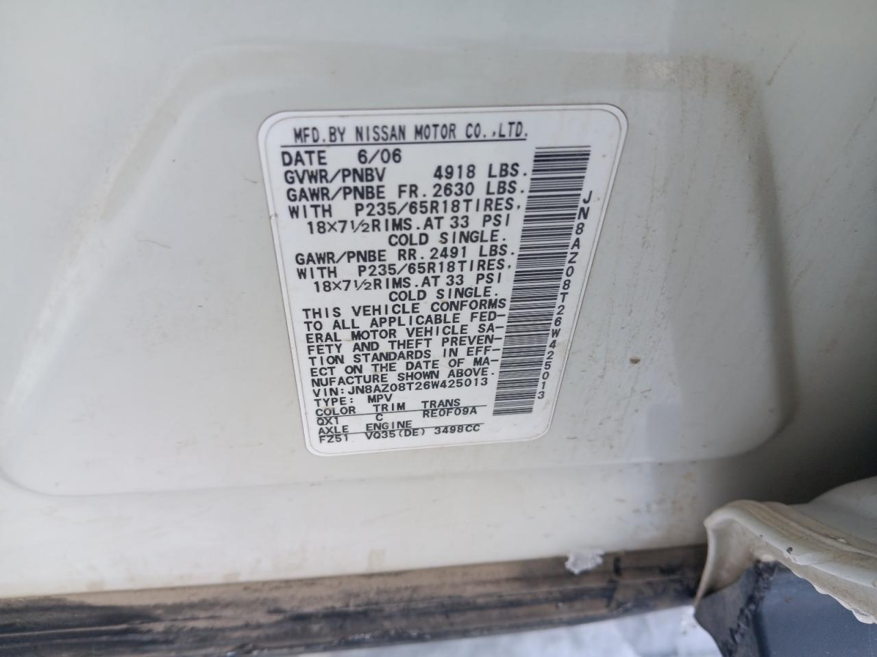 2006 Nissan Murano - Image 13