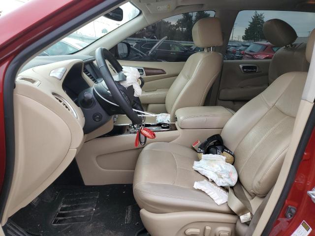  NISSAN PATHFINDER 2020 Красный