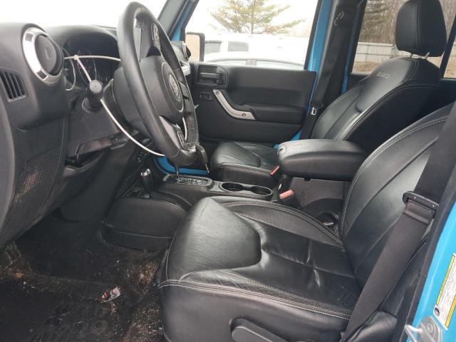 Parquets JEEP WRANGLER 2017 Granatowy