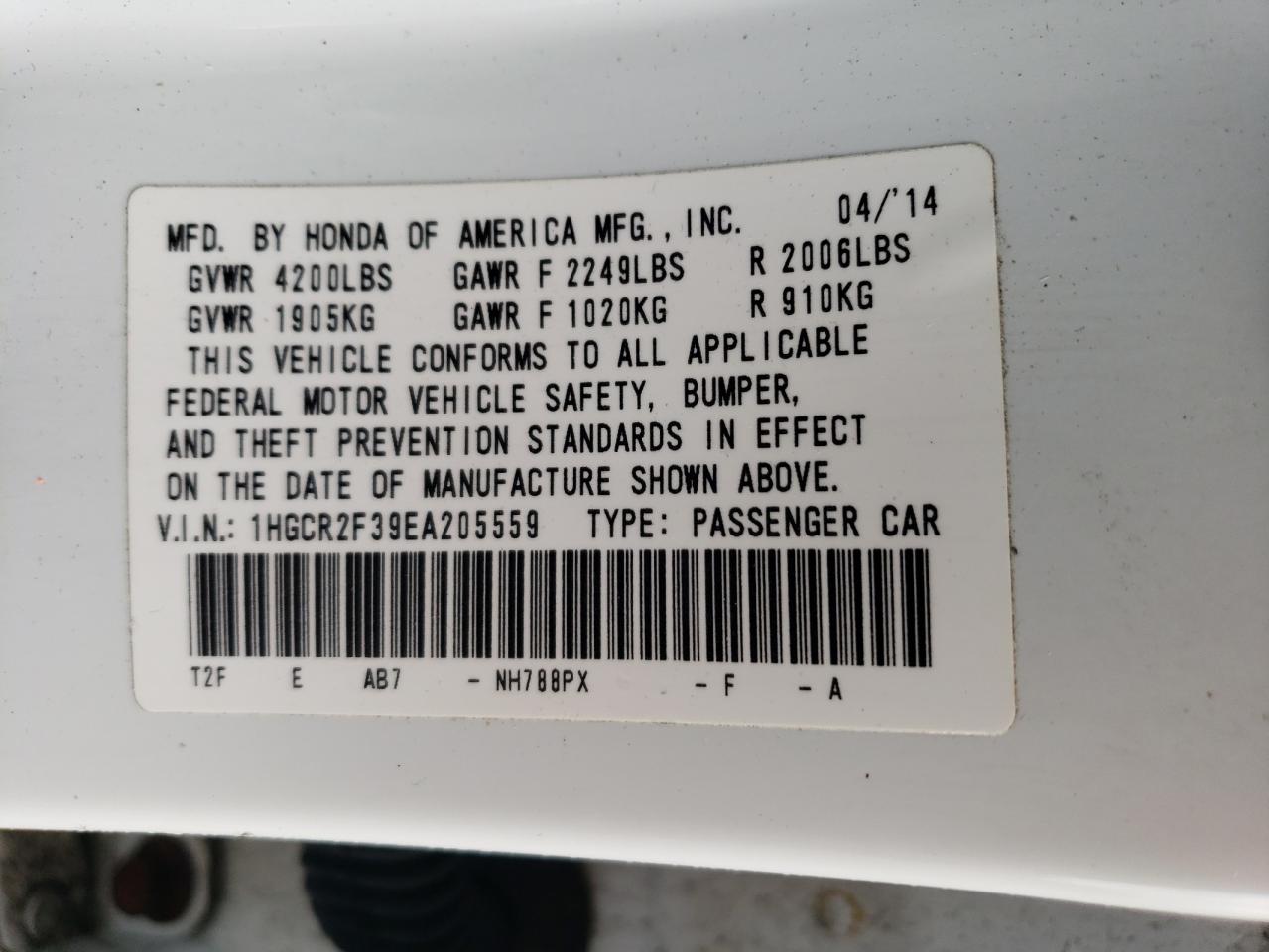 2014 Honda Accord - Image 12