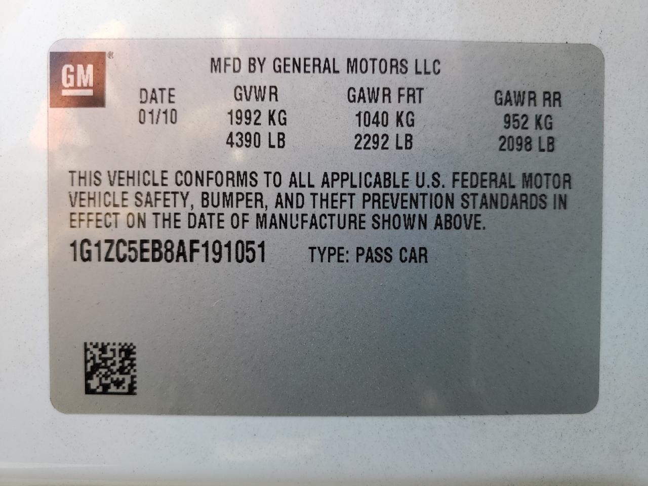 2010 Chevrolet Malibu - Image 12