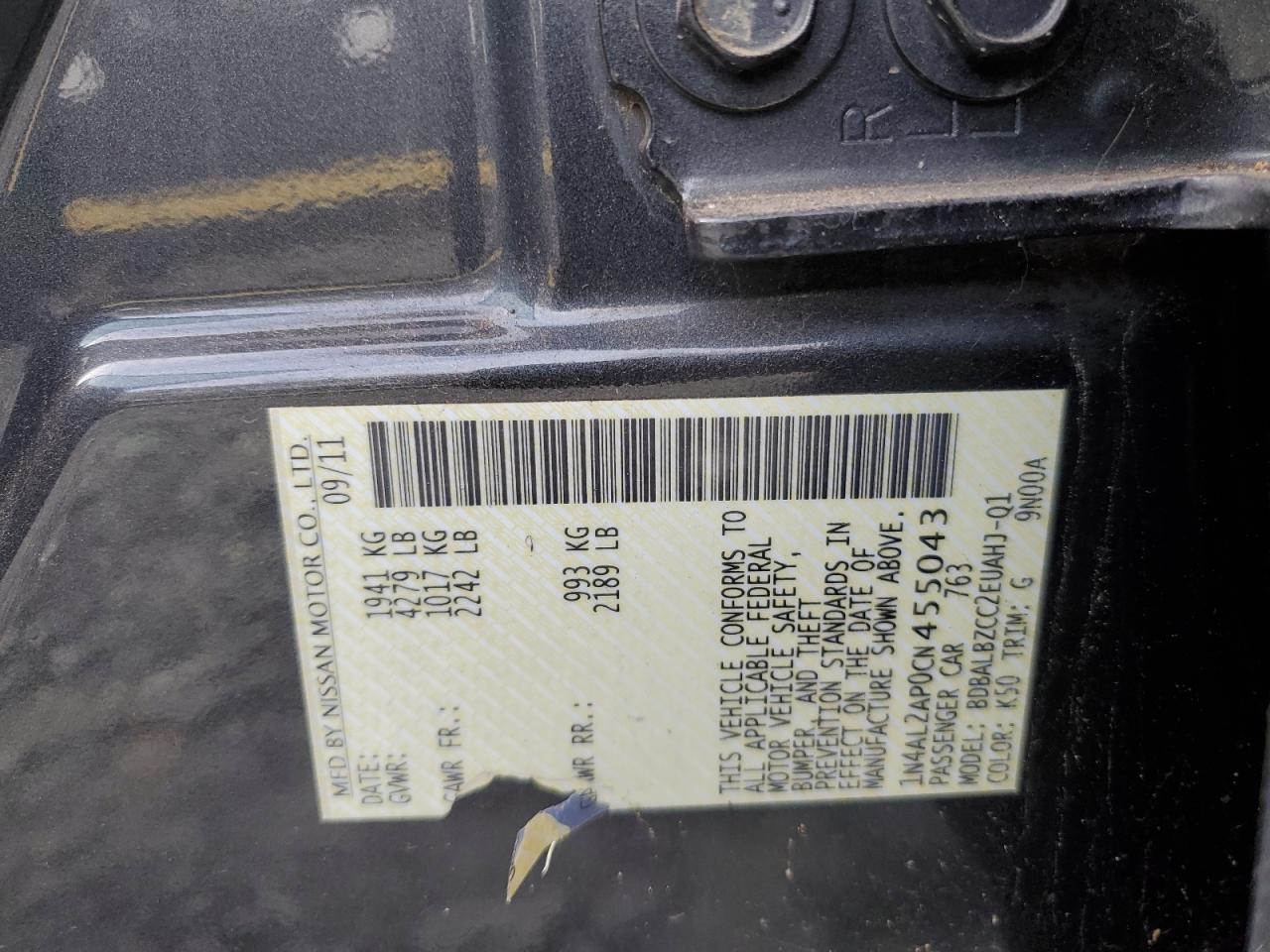 2012 Nissan Altima - Image 12