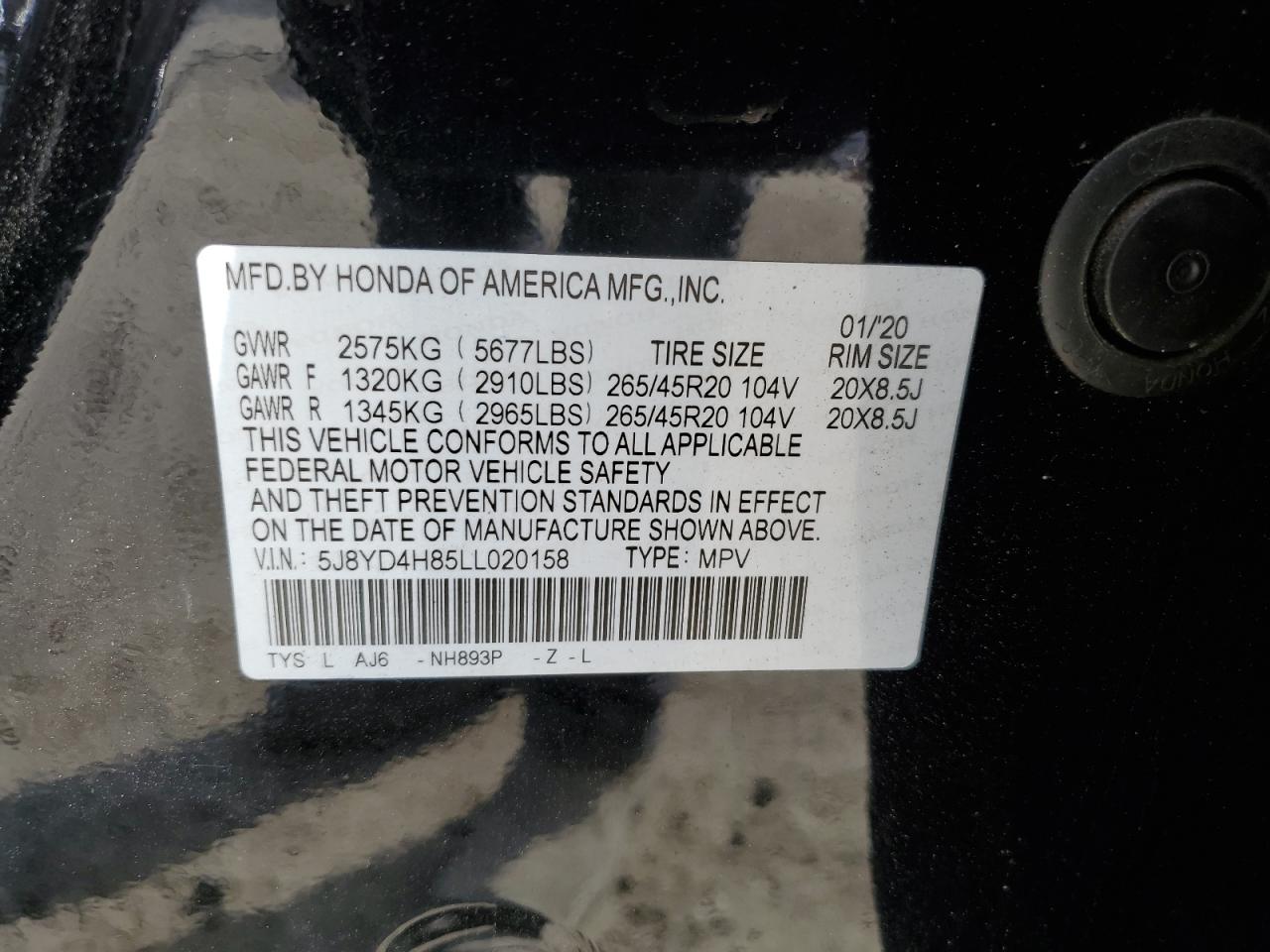 2020 Acura MDX - Image 13