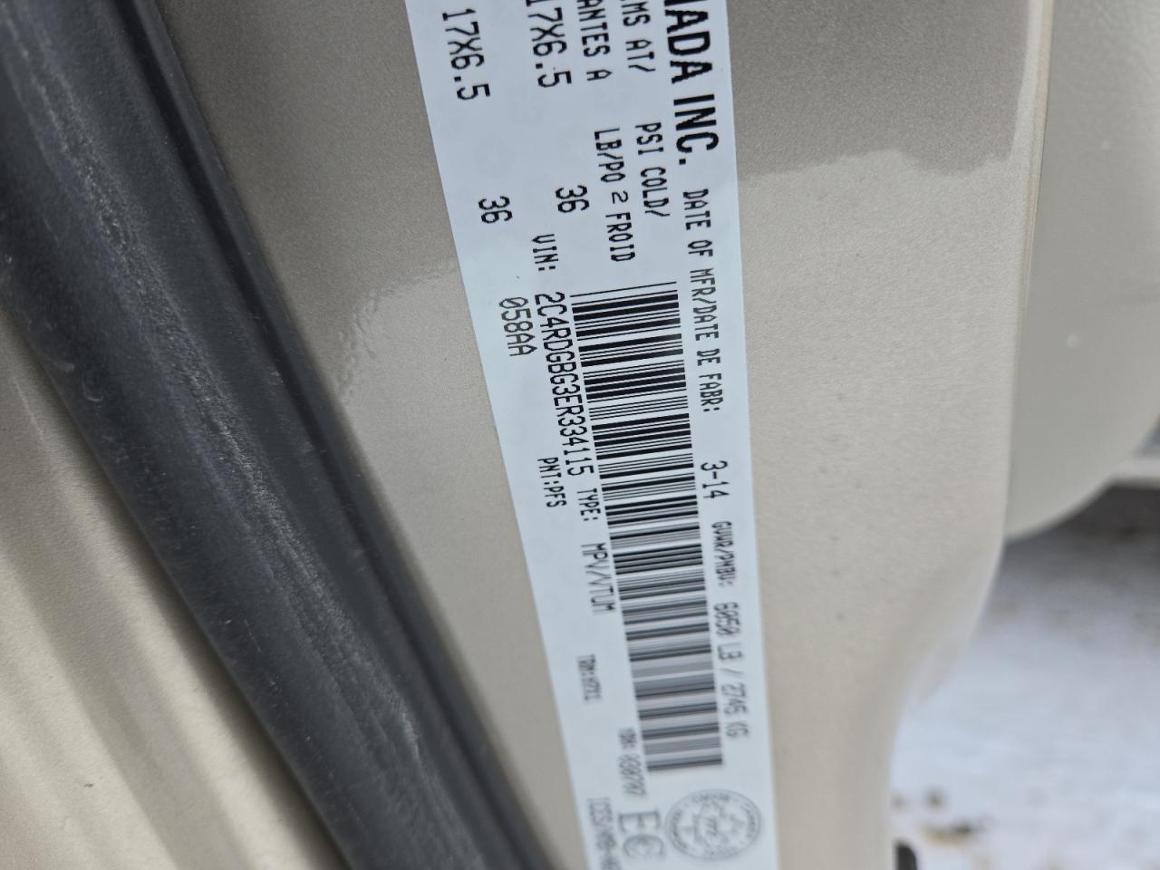 2014 Dodge Caravan - Image 13