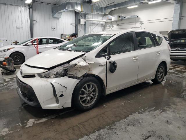 2016 TOYOTA PRIUS V  for sale at Copart ON - OTTAWA