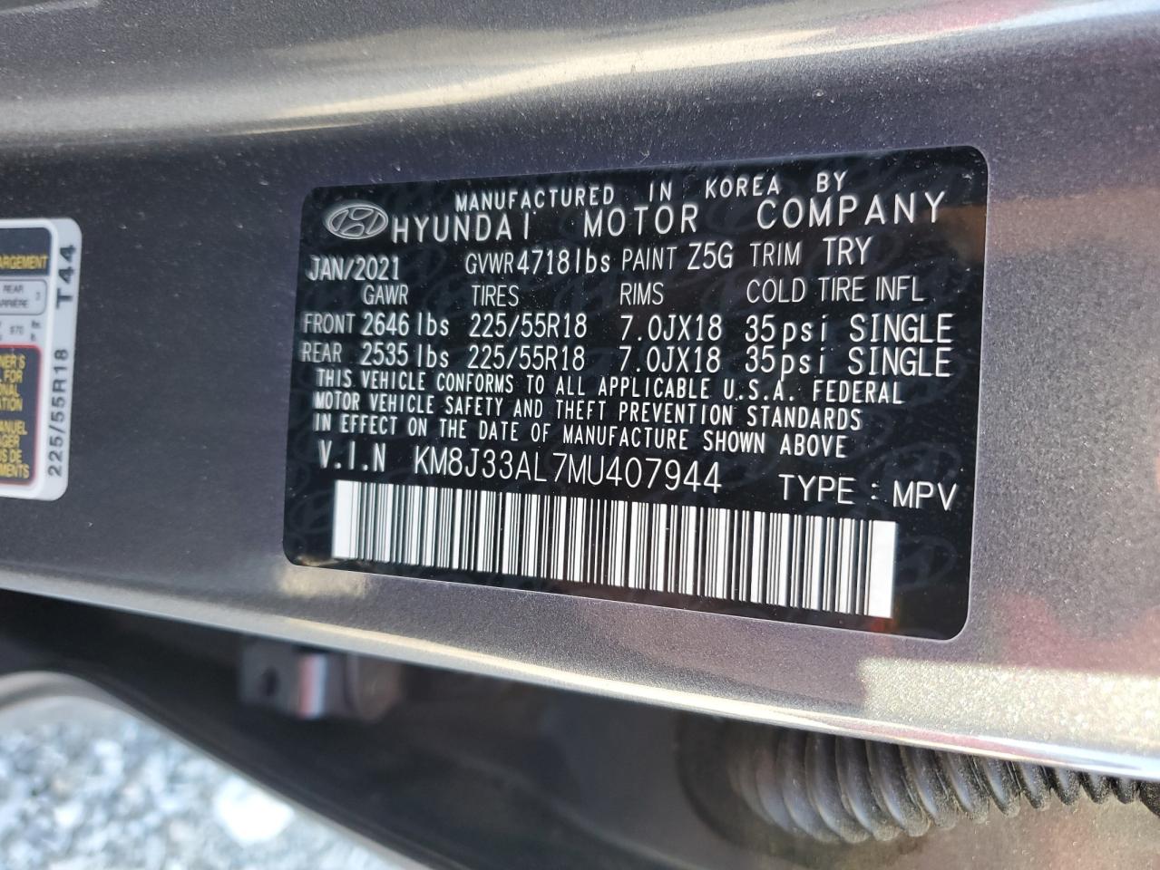 2021 Hyundai Tucson - Image 16