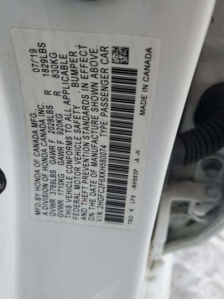 2019 Honda Civic - Image 14