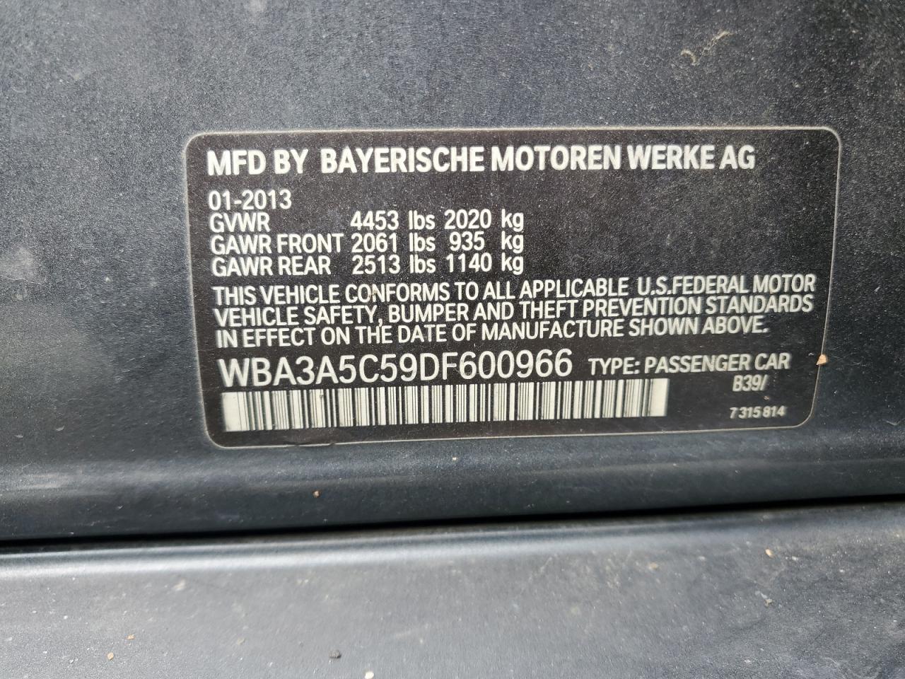 2013 BMW 3er - Image 12
