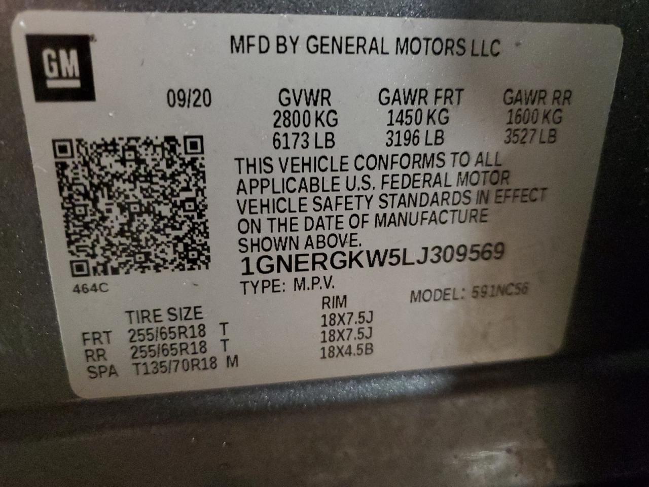 2020 Chevrolet Traverse - Image 13
