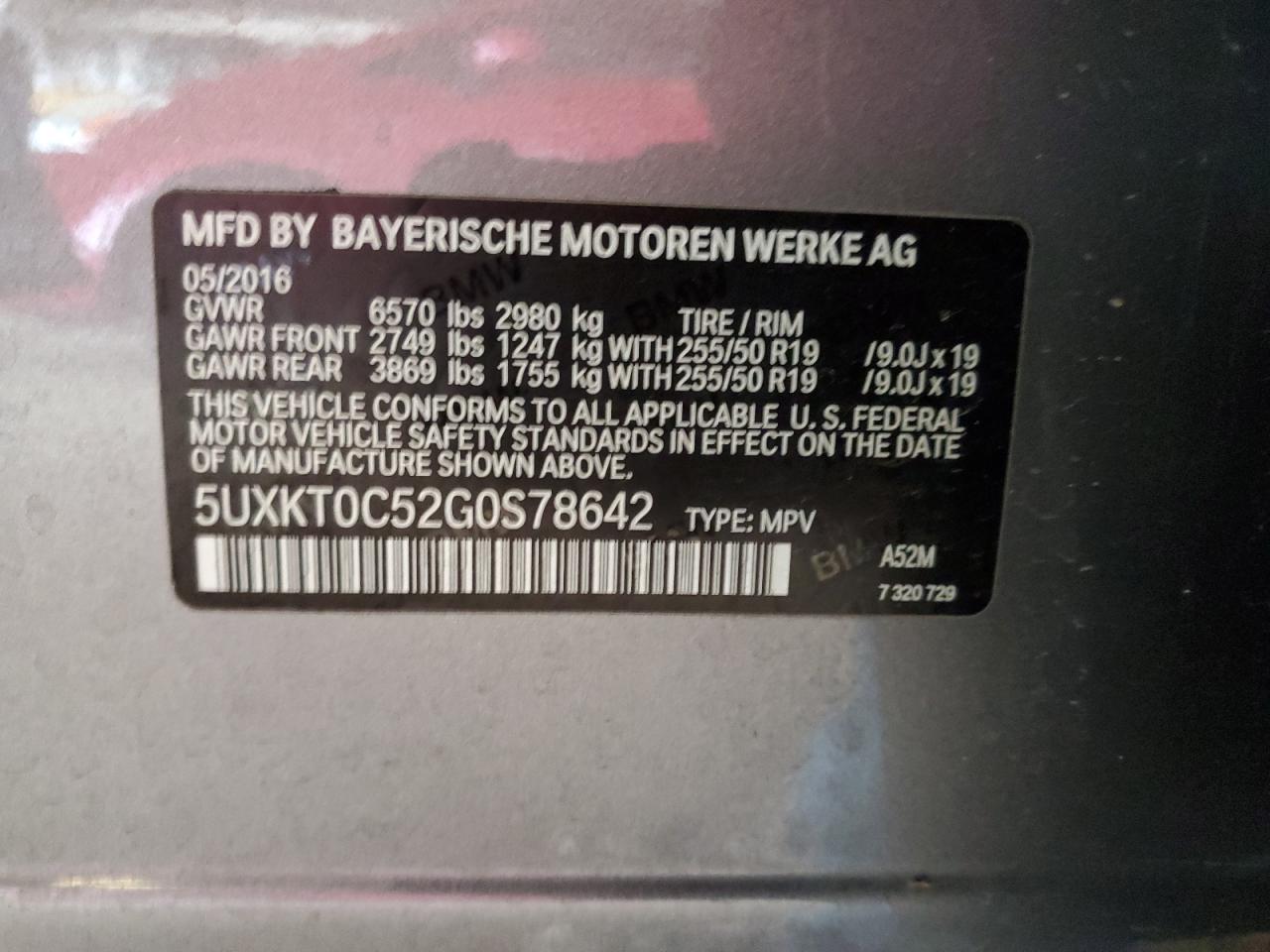 2016 BMW X5 - Image 13