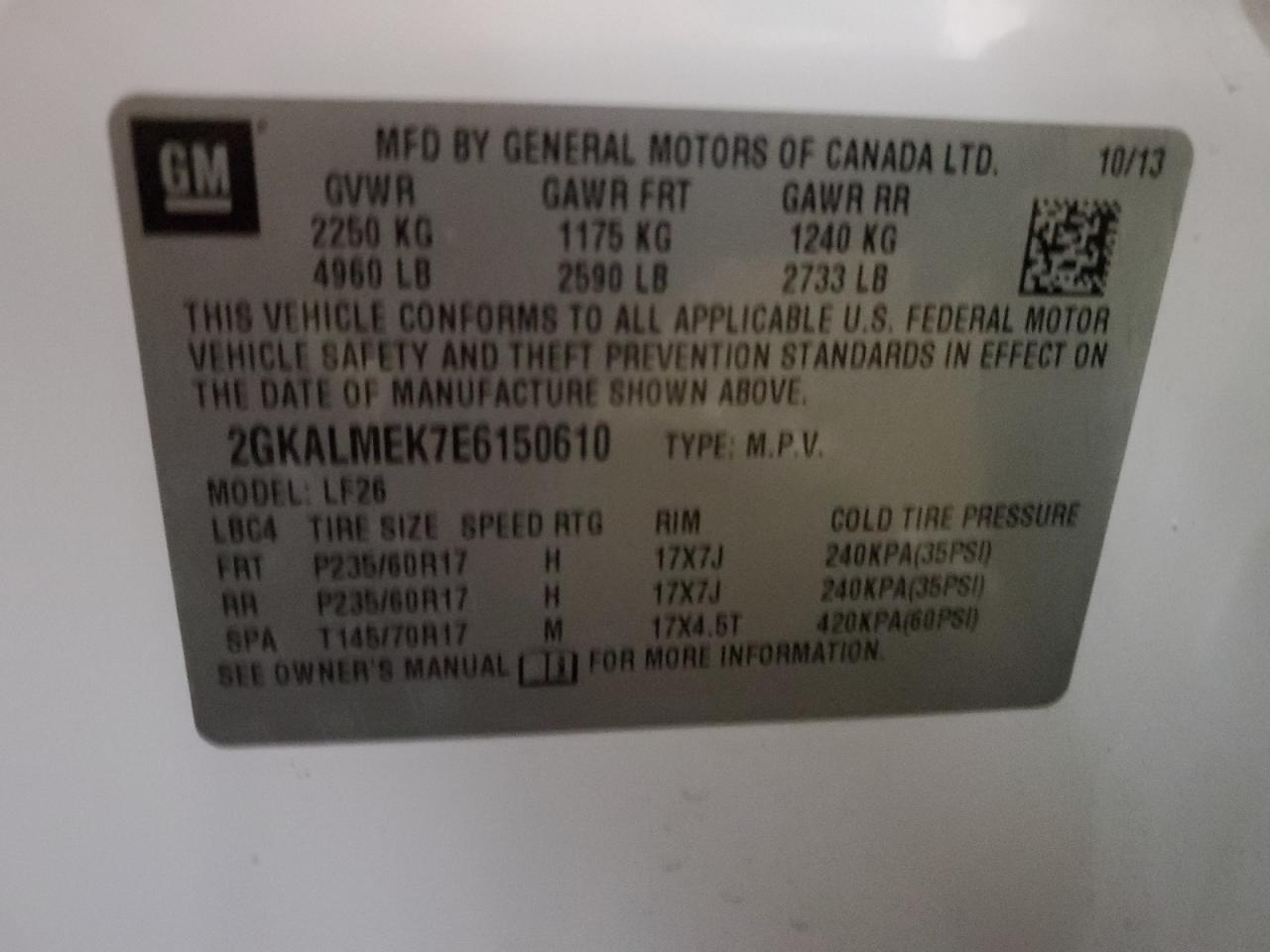 2014 GMC Terrain - Image 13