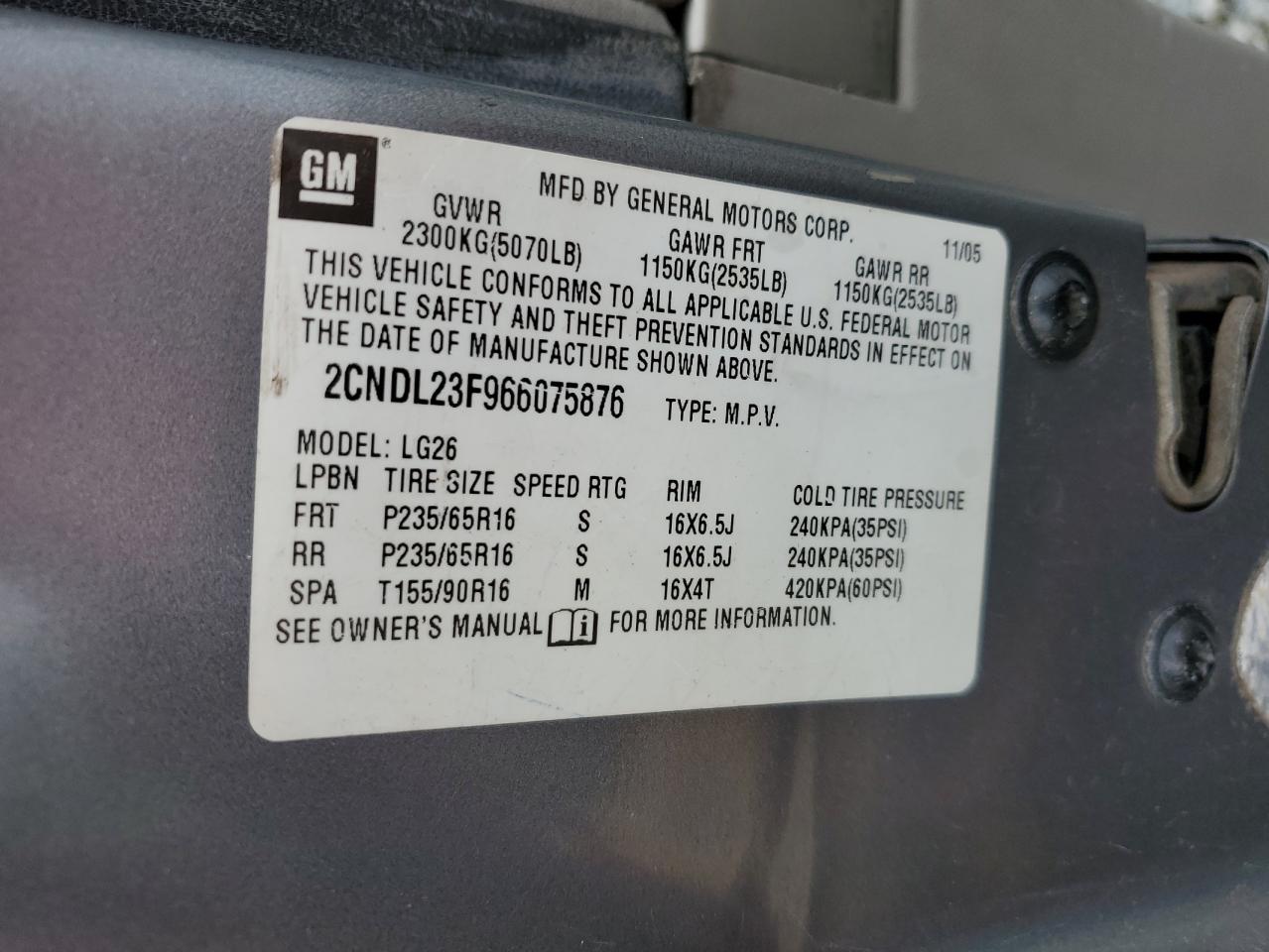 2006 Chevrolet Equinox - Image 13