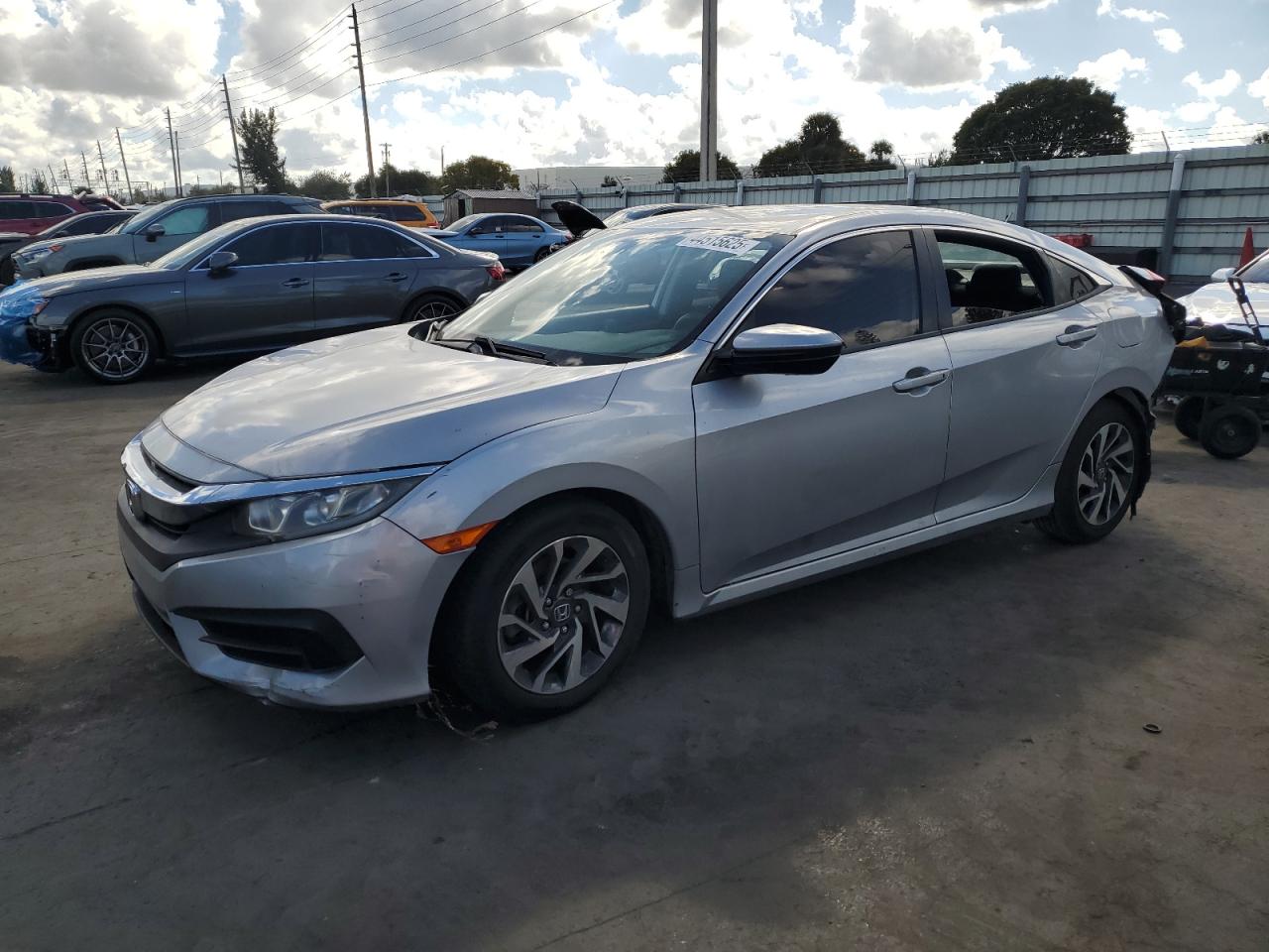 2018 Honda Civic Lx zu verkaufen in Miami, FL - Rear End