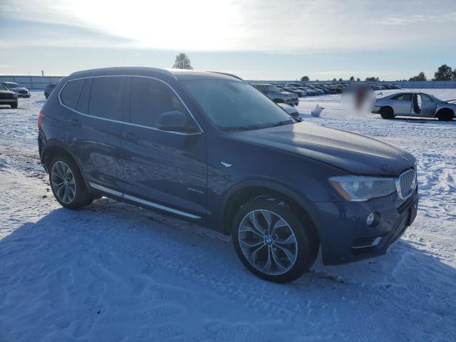  BMW X3 2016 Синий