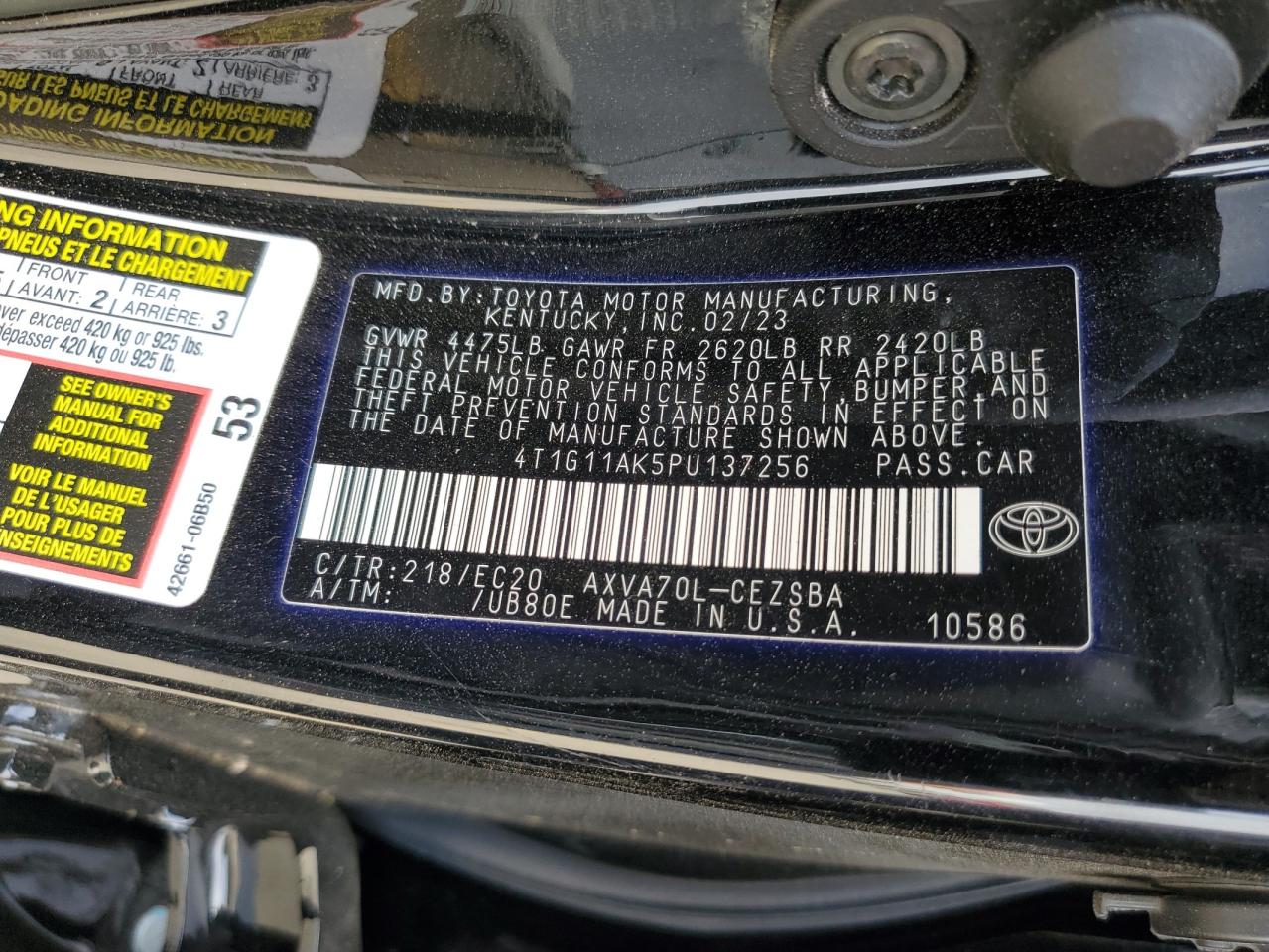 2023 Toyota Camry - Image 15