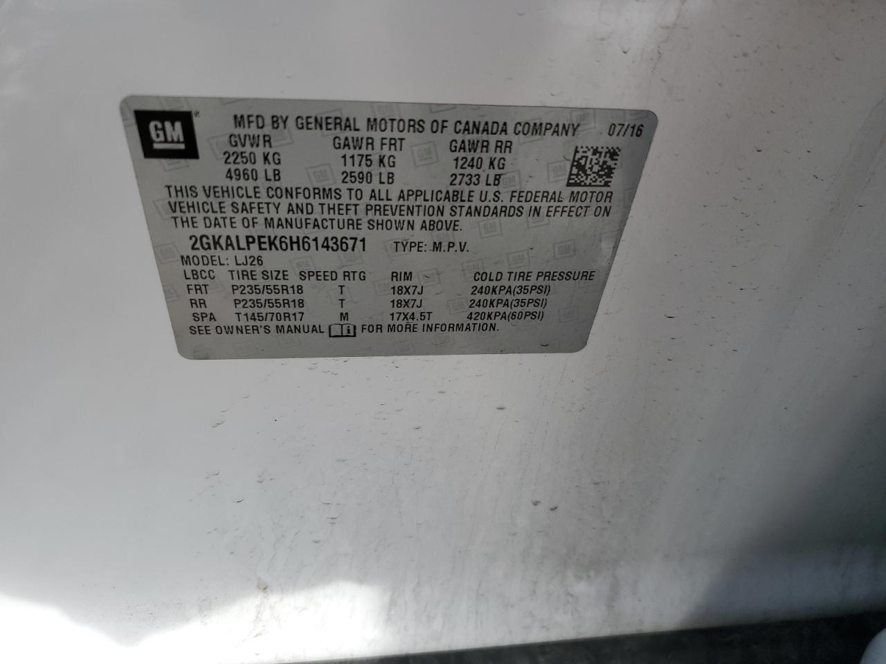 2017 GMC Terrain - Image 13