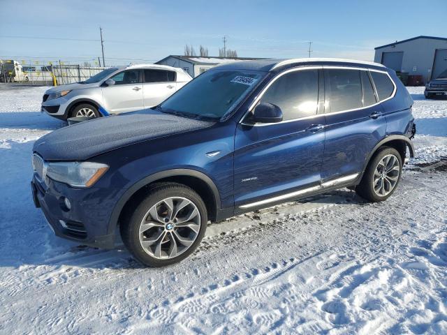  BMW X3 2016 Синий