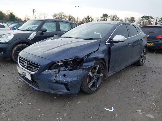 2014 VOLVO V40 R-DESI for sale at Copart WOLVERHAMPTON