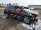 2017 Ford Edge Titanium للبيع في Portland، MI - Burn