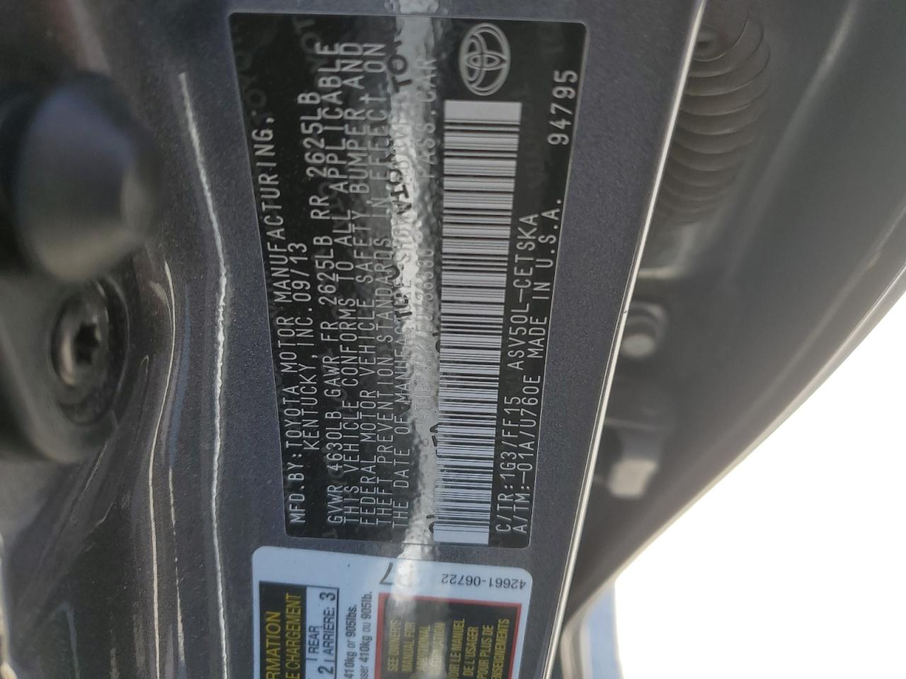 2014 Toyota Camry - Image 12