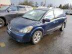 2007 Nissan Quest S en Venta en Woodburn, OR - Minor Dent/Scratches