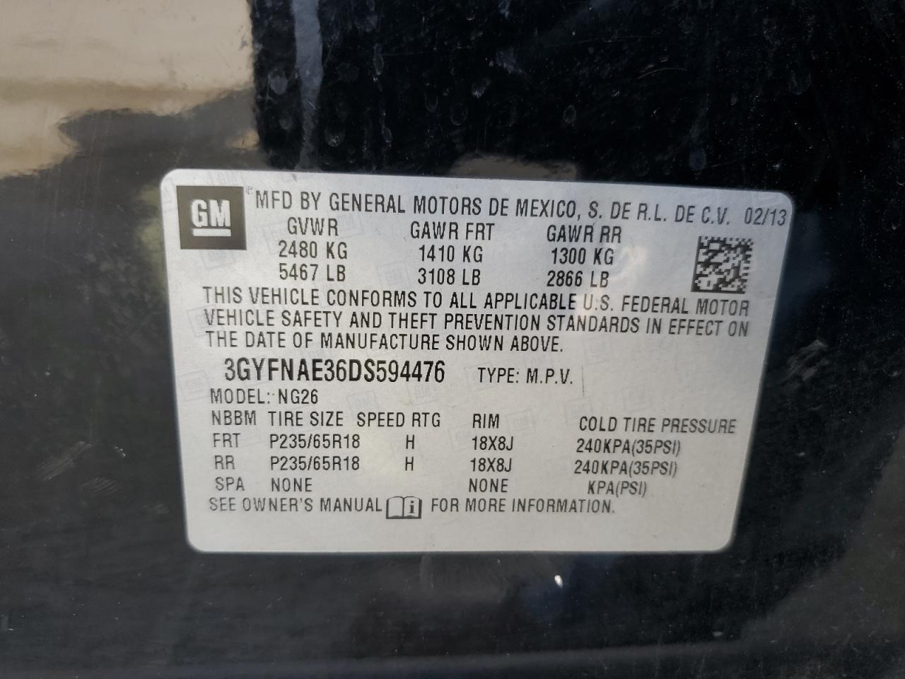 2013 Cadillac SRX - Image 12